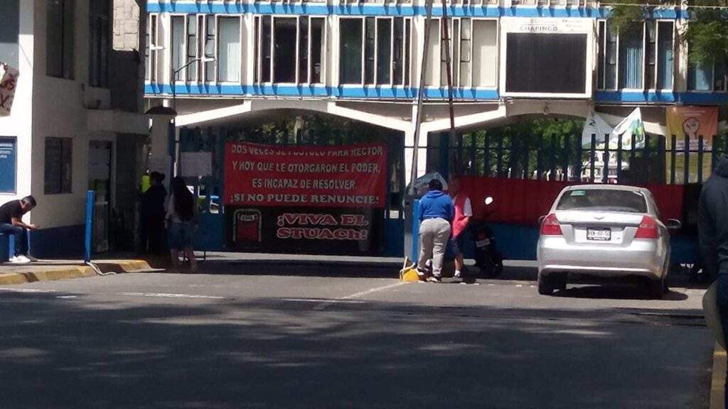 Foto Huelga en la Universidad Autónoma Chapingo 23042020