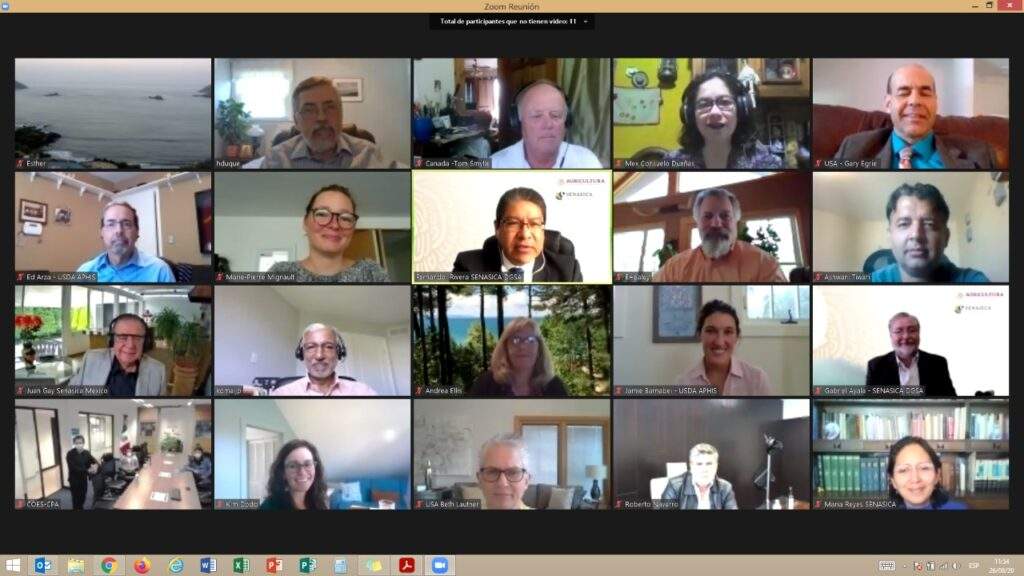 200827 AGRICULTURA SENASICA PRESIDE XIX REUNIÓN DEL COMITÉ DE SALUD ANIMAL DE AMÉRICA DEL NORTE-12 (1)