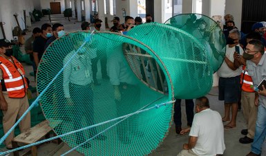 Capacita Conapesca a fabricantes de redes para salvar tortugas y peces