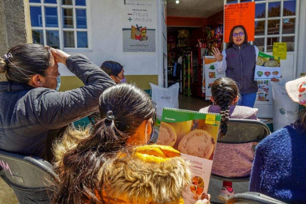 Educación Nutricional para beneficiarios del Programa de Abasto Rural: Segalmex