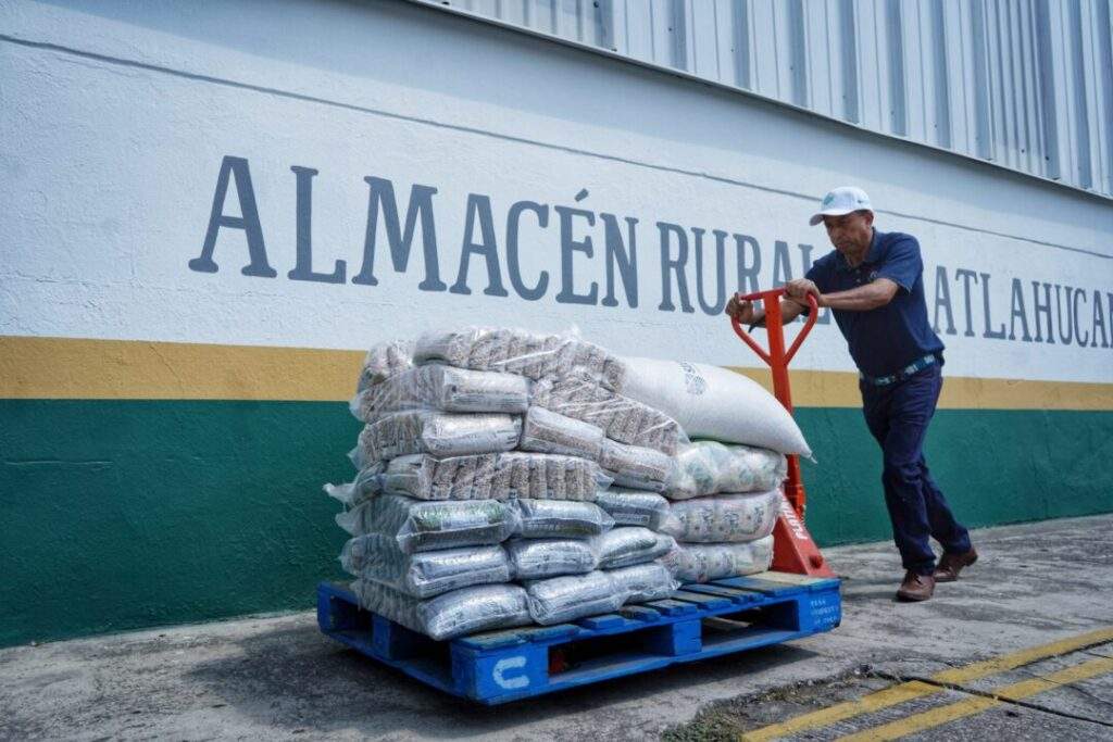 Pese a fenómenos climatológicos, labor operativa de Segalmex, Diconsa y Liconsa