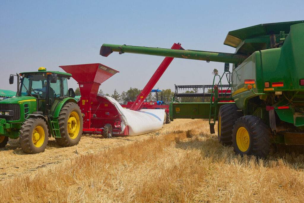 Silos de bolsa alternativa para almacenamiento de granos