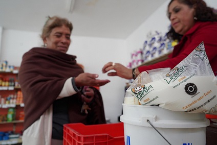 Debajo de las recomendaciones internacionales el consumo de leche