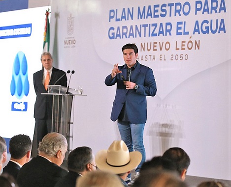Entrega sector privado agua a Monterrey: Samuel García