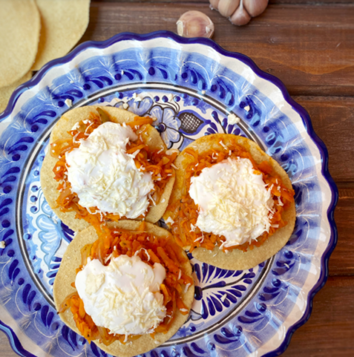 Tinga de zanahoria con un toque muy saludable