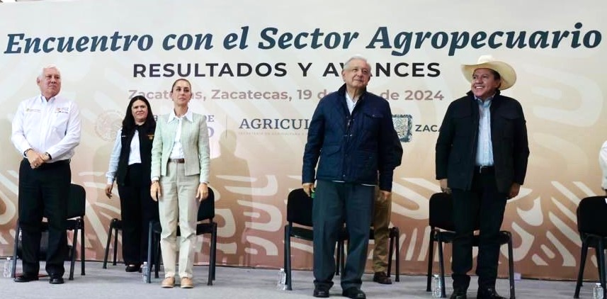 Encabezó Sheinbaum Pardo encuentro con productores agropecuarios