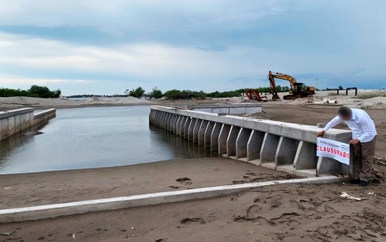 Clausuró Profepa dos proyectos inmobiliarios en costas del Pacífico