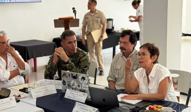 Sin avistamiento de Vaquita Marina, Semarnat encabezó reunión de protección