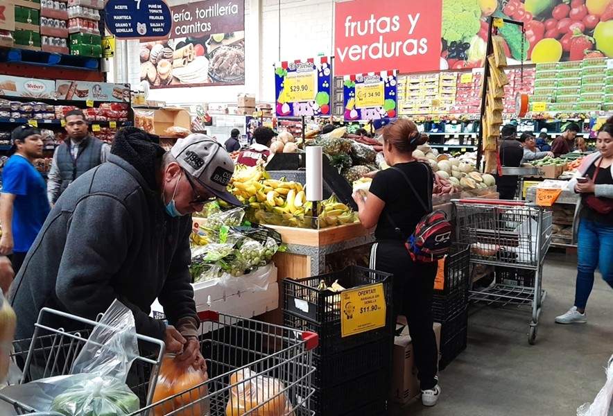 Golpe al bolsillo de la población inflación de 3.80%