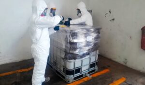 Incautan en Manzanillo mercurio para exportación ilegal