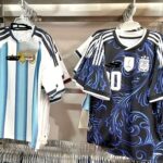 La camiseta azul de Argentina confeccionada en Tepito