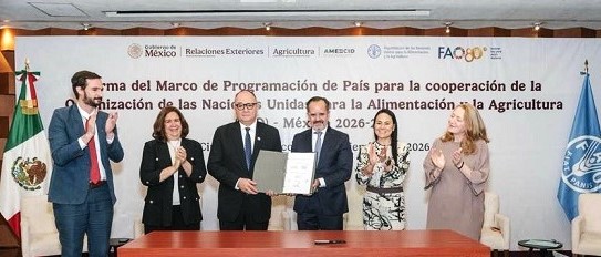 Destinará la FAO 140.0 millones de dólares para sistemas alimentarios