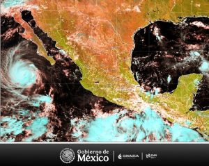 Huracán Polo baja intensidad. Lluvias en Guerrero, Oaxaca y Chiapas