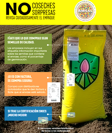 Amenaza piratería de semillas productividad e inversión agrícola